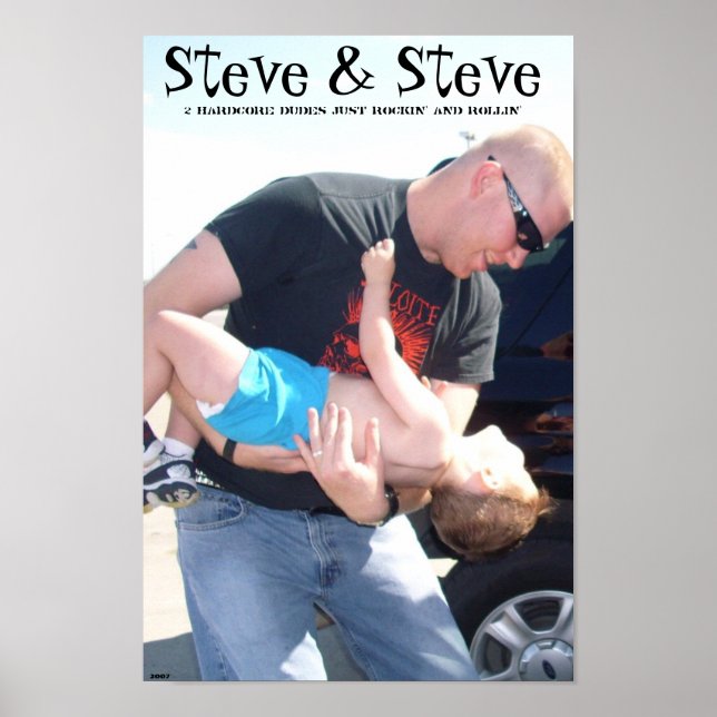 steve & steve poster (Front)