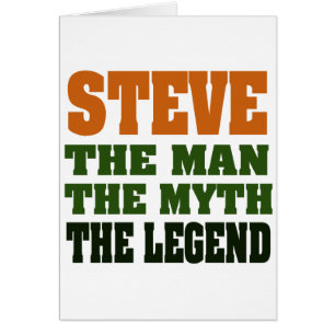 STEVE - the Man, the Myth, the Legend