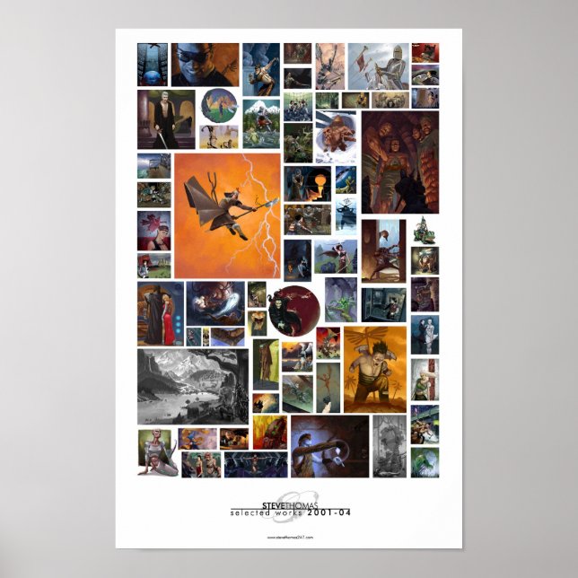 Steve Thomas Art Poster (Front)