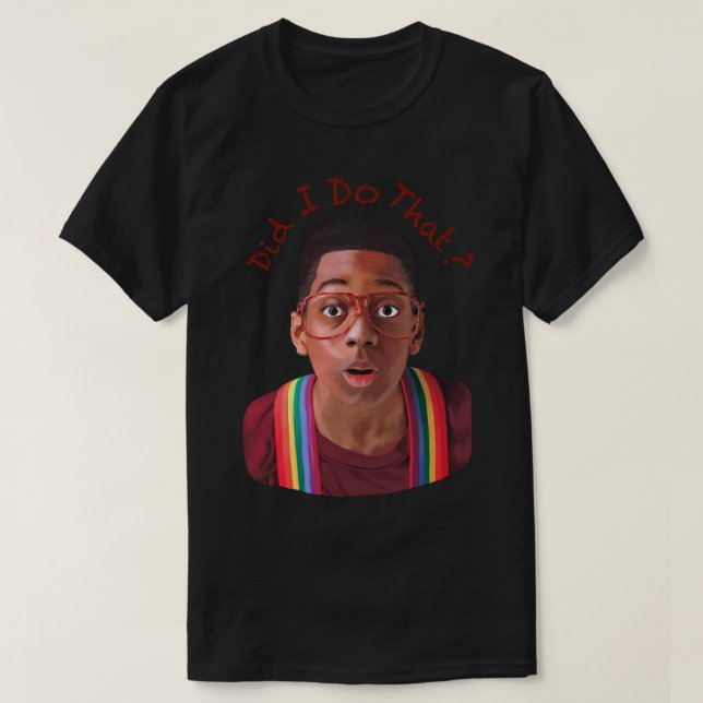 Steve Urkel ~Did I do that   T-Shirt (Design Front)
