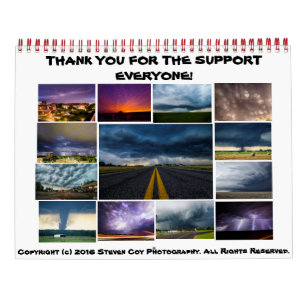 Steven Coy Photography 2017 Calendar