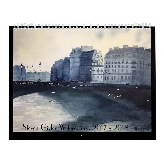 Steven Givler 2017 Calendar (Cover)