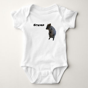 Steven Name @ Aussie Quokka, Baby Bodysuit