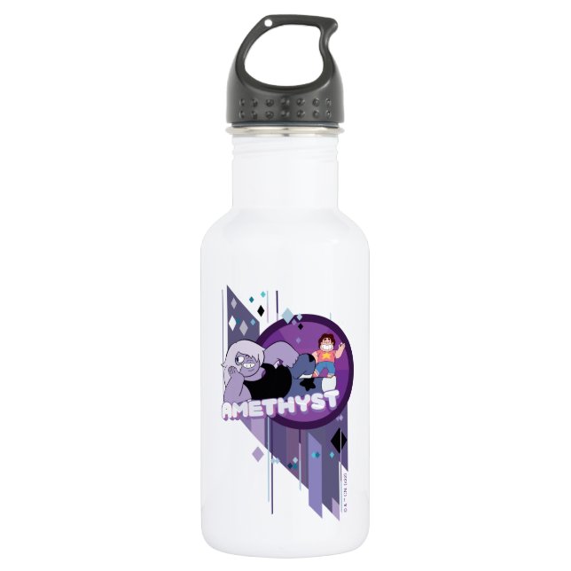 Steven Universe | Amethyst Character Graphic 532 Ml Water Bottle (Front)