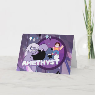 Steven Universe   Amethyst Character Graphic Card