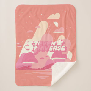 Steven Universe Beach City Sherpa Blanket