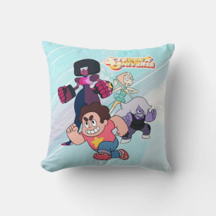 Steven Universe Crystal Gem Group Action Cushion