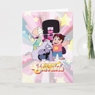 Steven Universe   Crystal Gem Group Huddle Card