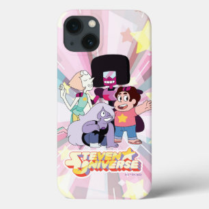 Steven Universe   Crystal Gem Group Huddle iPhone 13 Case