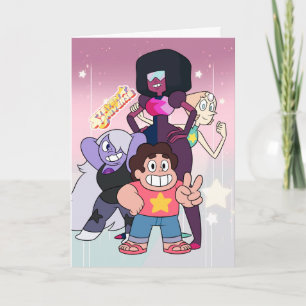 Steven Universe   Crystal Gem Group Pose Card