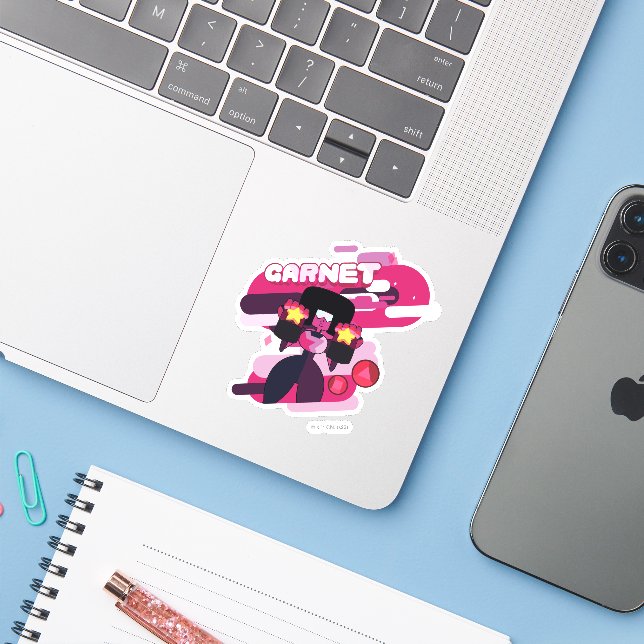 Steven Universe | Garnet Character Graphic (Laptop w/ iPhone)