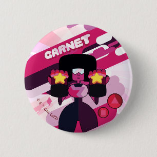Steven Universe   Garnet Character Graphic 6 Cm Round Badge