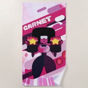 Steven Universe   Garnet Character Graphic Beach Towel