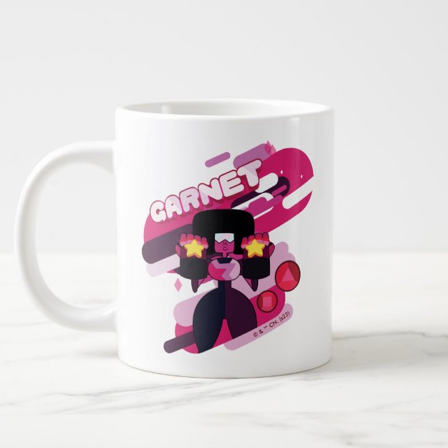 Steven Universe | Garnet Character Graphic Large Coffee Mug (Left)