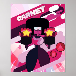 Steven Universe Garnet Character Graphic Poster