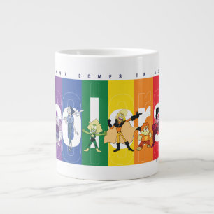 Steven Universe - Love Comes In All Colours Large Coffee Mug