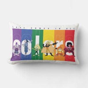 Steven Universe - Love Comes In All Colours Lumbar Cushion