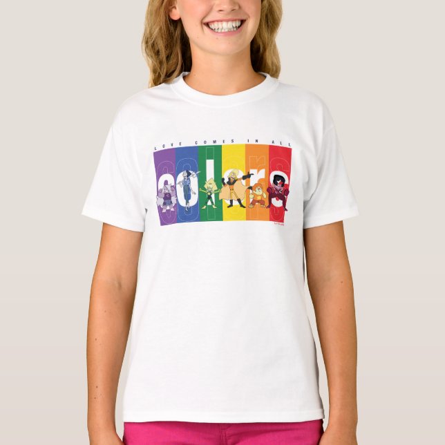 Steven Universe - Love Comes In All Colours T-Shirt (Front)