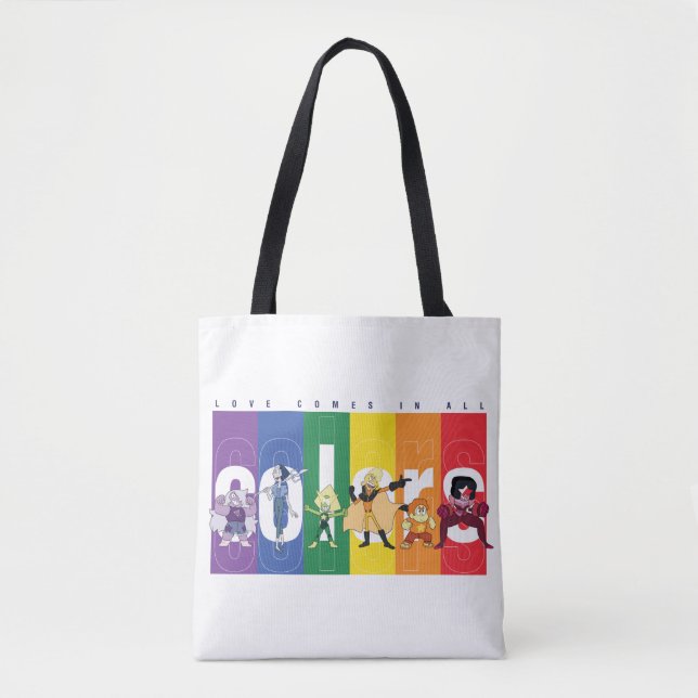Steven Universe - Love Comes In All Colours Tote Bag (Front)