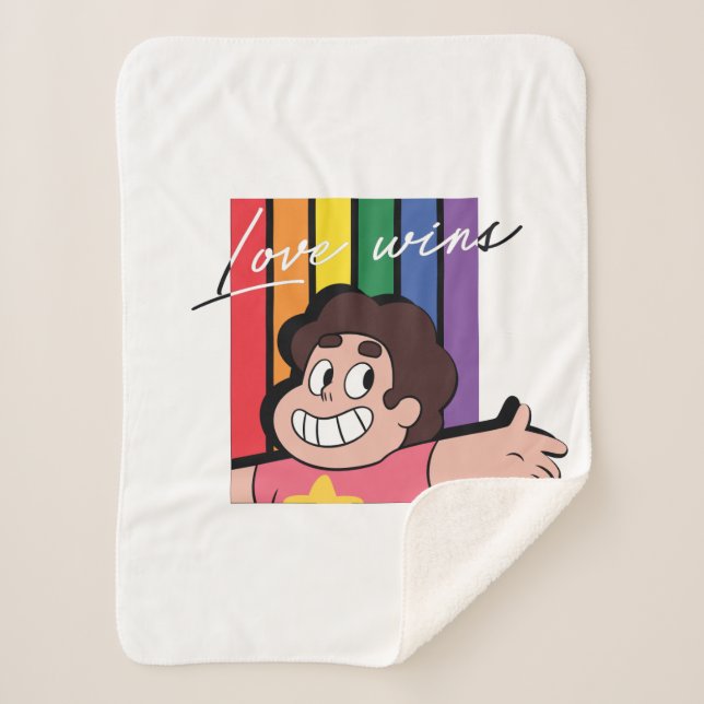 Steven Universe - Love Wins Sherpa Blanket (Front)