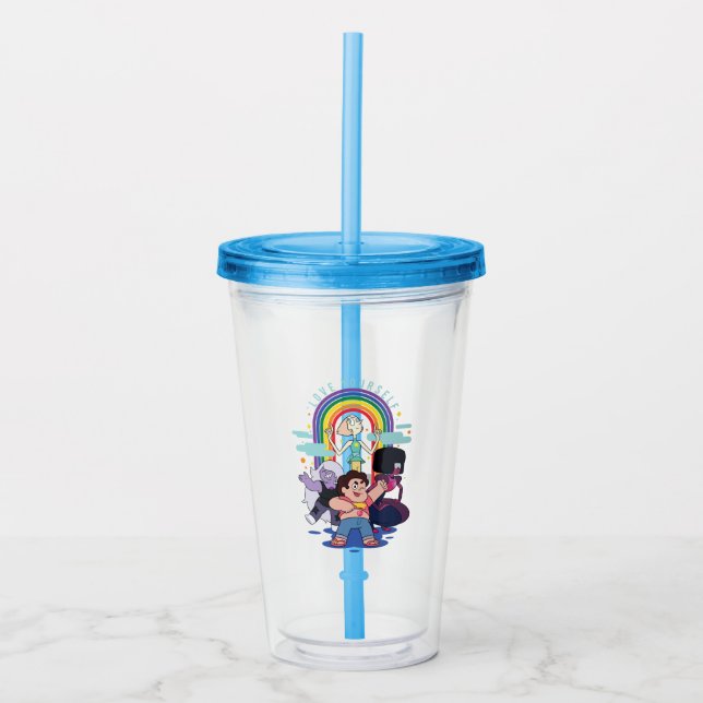 Steven Universe - Love Yourself Acrylic Tumbler (Front)