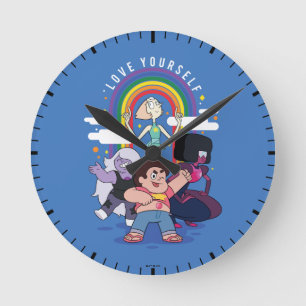 Steven Universe - Love Yourself Round Clock
