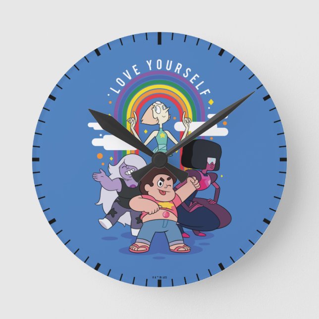 Steven Universe - Love Yourself Round Clock (Front)