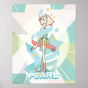 Steven Universe Pearl Character Graphic Poster