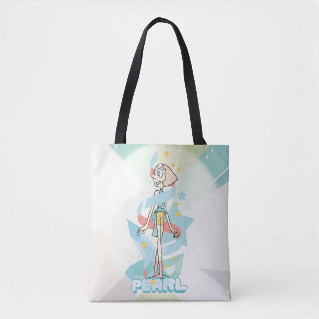 Steven Universe | Pearl Character Graphic Tote Bag (Front)