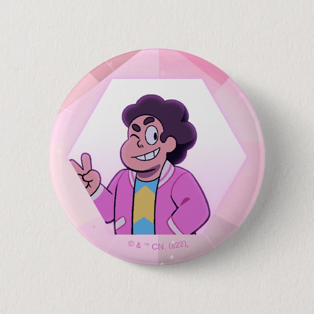 Steven Universe | Pink Diamond Portrait 6 Cm Round Badge (Front)