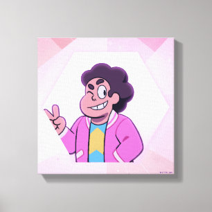 Steven Universe Pink Diamond Portrait Canvas Print