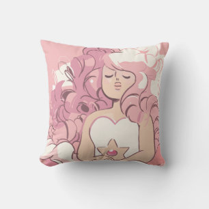 Steven Universe   Rose Quartz Illustration Cushion