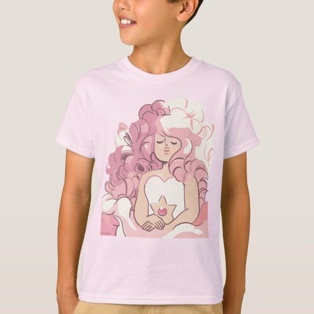 Steven Universe | Rose Quartz Illustration T-Shirt (Front)