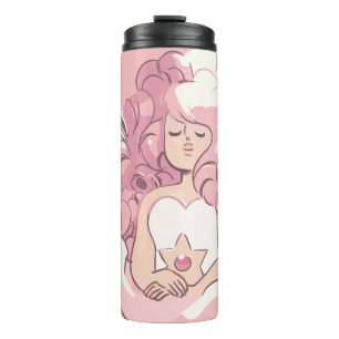 Steven Universe   Rose Quartz Illustration Thermal Tumbler