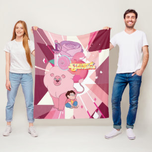 Steven Universe Rose Quartz Legacy Fleece Blanket