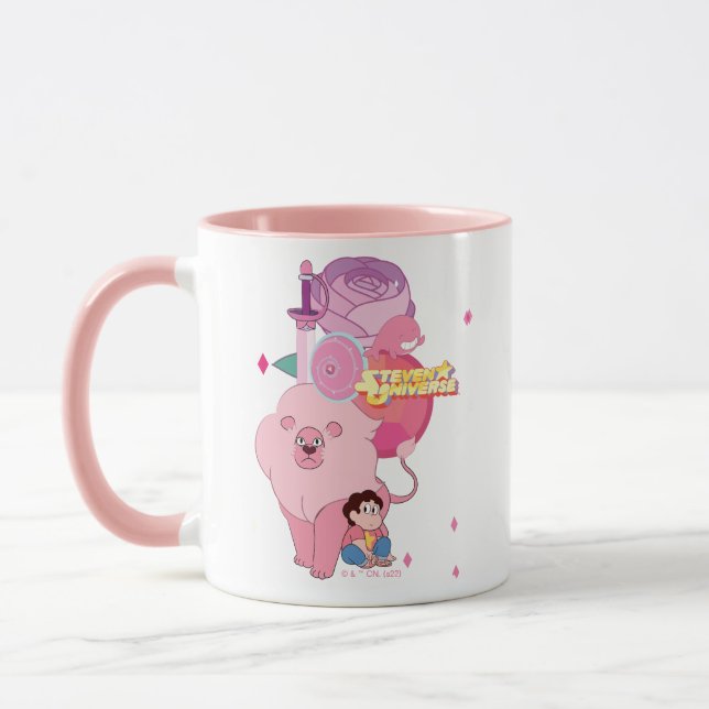 Steven Universe | Rose Quartz Legacy Mug (Left)