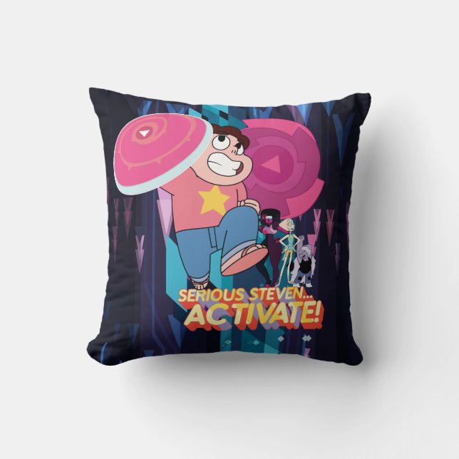 Steven Universe | Serious Steven… Activate! Cushion (Front)