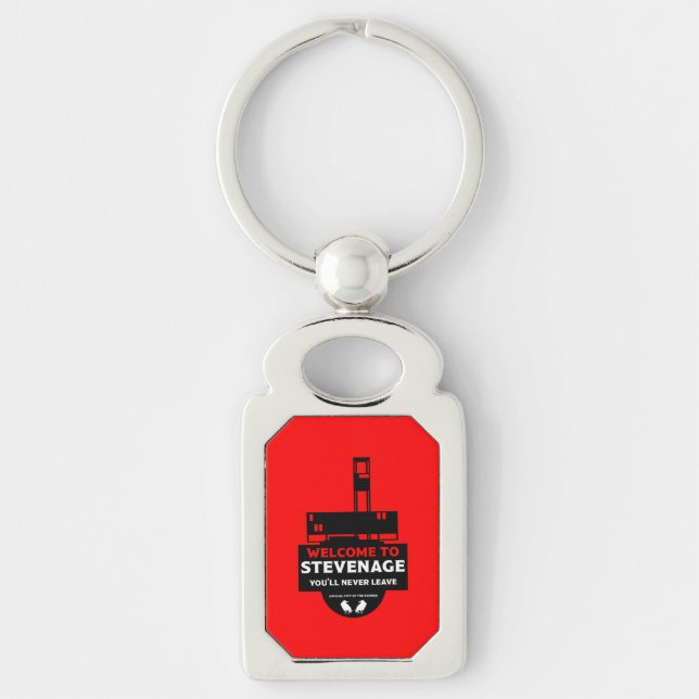 Stevenage Hertfordshire Key Ring (Front)