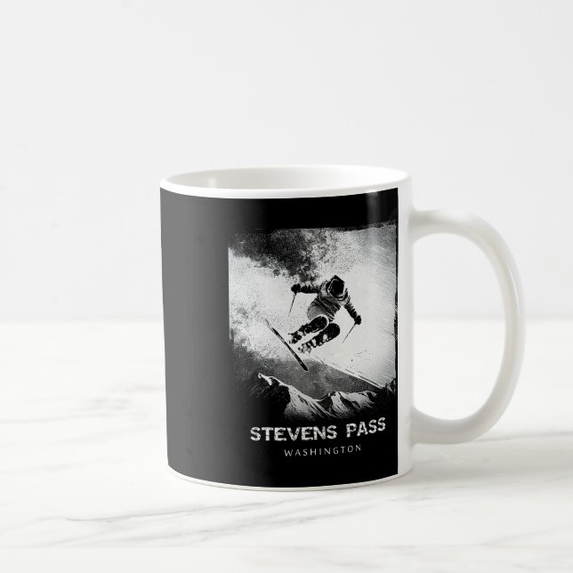 Stevens P Washington Ski Skiing Skier _2  Coffee Mug (Right)
