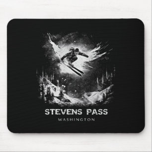Stevens P Washington Ski Skiing Skier  Mouse Pad