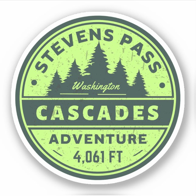 Stevens Pass, cascades range Washington hike trail (Front)
