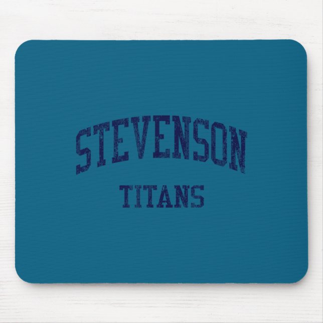 Stevenson high school hs sterling heights mi mouse pad (Front)