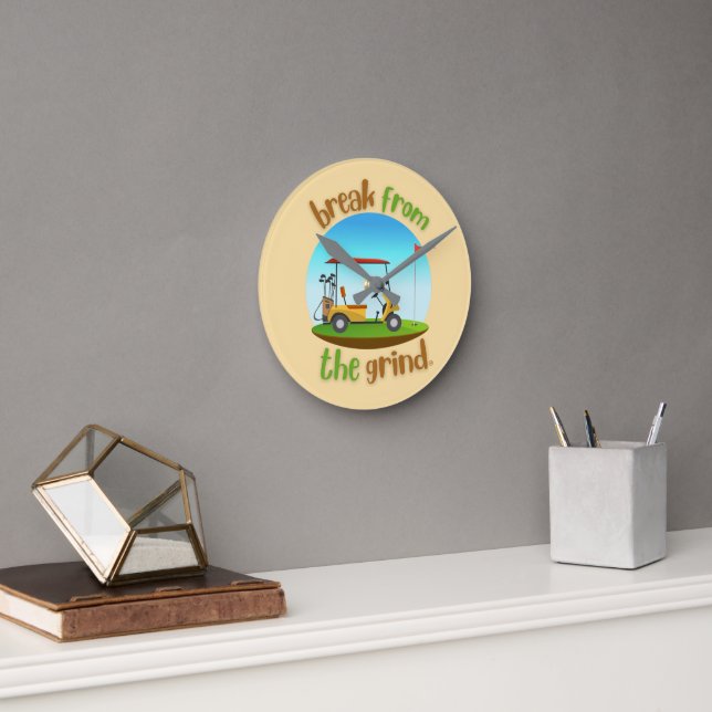 Steve's Golf Cart Clock (Office)