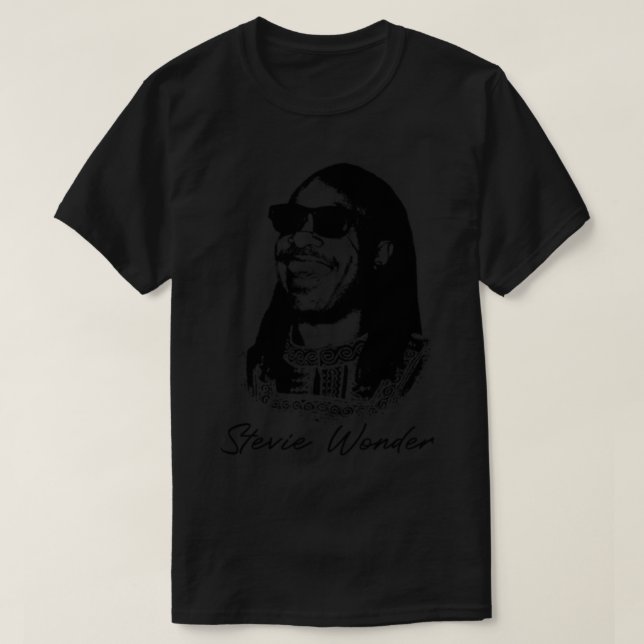 Stevie Wonder Black Sunglass  Essential T-Shirt (Design Front)