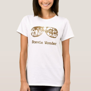 Stevie Wonder Glasses T-Shirt