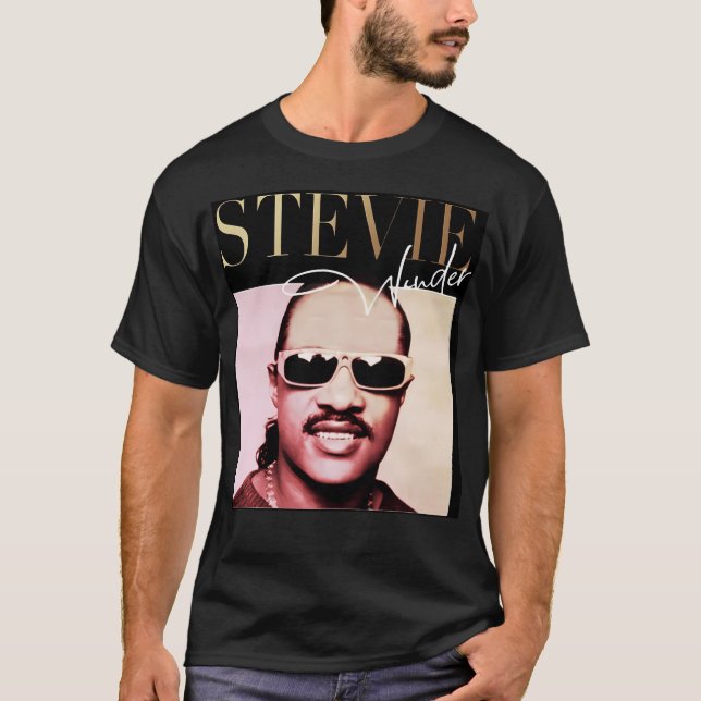 Stevie Wonder T-Shirt (Front)