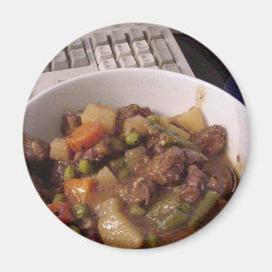 Stew Beef Cooking Dinner Food Magnet