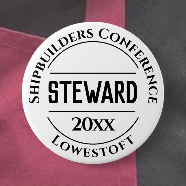Steward Badge Button (Creator Uploaded)