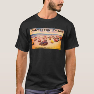 Steward Beach, Galveston, Texas T-Shirt