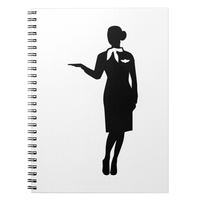 Stewardess airline notebook (Front)